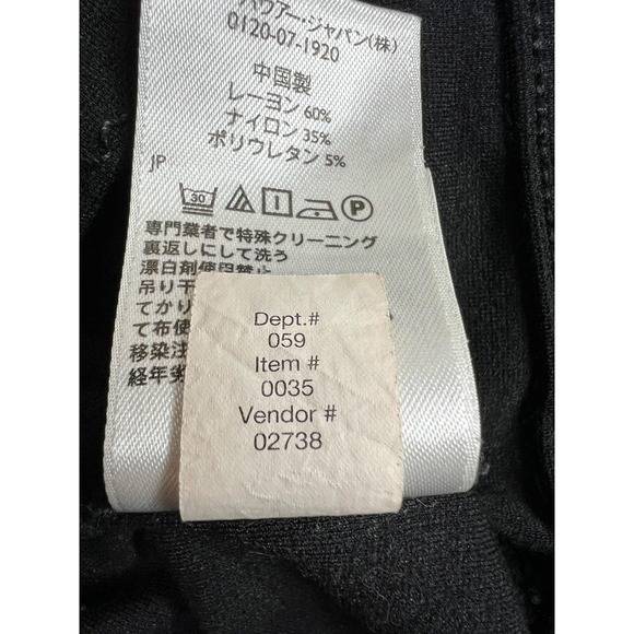 Eddie Bauer Pants Womens 10 Black Stretch Ponte Skinny Ankle 5-Pocket Casual - Picture 8 of 13